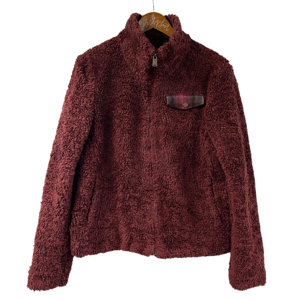 Pendleton Fuzzy Full Zip Jacket Medium - image 1